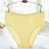 Ưu đãi đặc biệt Bướm Anfen mẹ đồ lót nữ cotton thoải mái eo cao kích thước lớn tuổi trung niên chất béo mm100% quần cotton nữ quan lot giay Eo cao