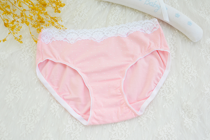 4 bianfan thoải mái cotton thoáng khí Lycra ren cotton gợi cảm mid-mid nữ tóm tắt quần lót nam cao cấp
