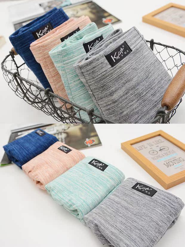 Đồ lót nam kiểu quần lót nam boxer eo cotton mềm mại thoáng khí thoải mái bốn góc quần short Kadoff quần lót nam cotton