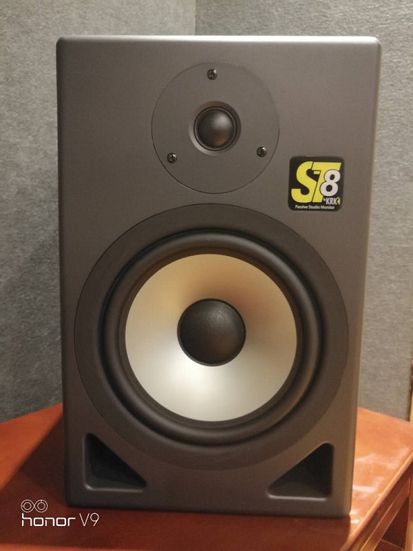 (YH AUDIO) KRK ST8 passive monitoring of the sound box single only requires 1 two-track monitor power amplifier Qingku