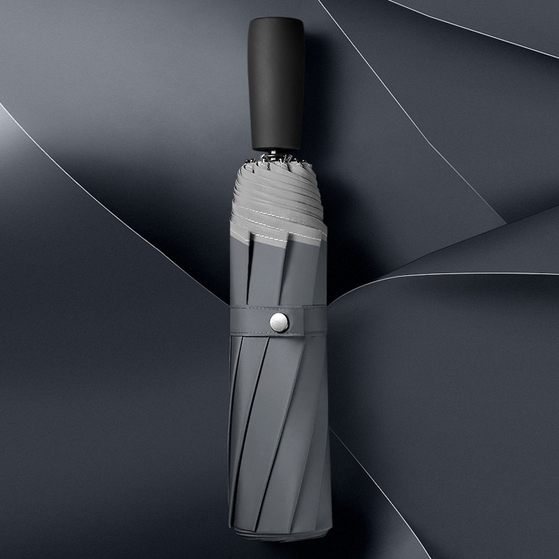 Super-large increase the number of men and women business folding umbrella double three person shade bare umbrella official website