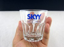 Wine Glass Collection SKYY VODKA Blue Sky VODKA Glass Medium Wine glass Glass