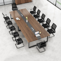 Reception negotiation conference table and chair combination bar table negotiation table conference table simple modern desk conference table