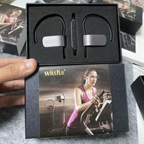 New packaging exporter Outer metal In-ear Bluetooth Headphone Movement Hanging Ear Style Stereo with Mai Line Control