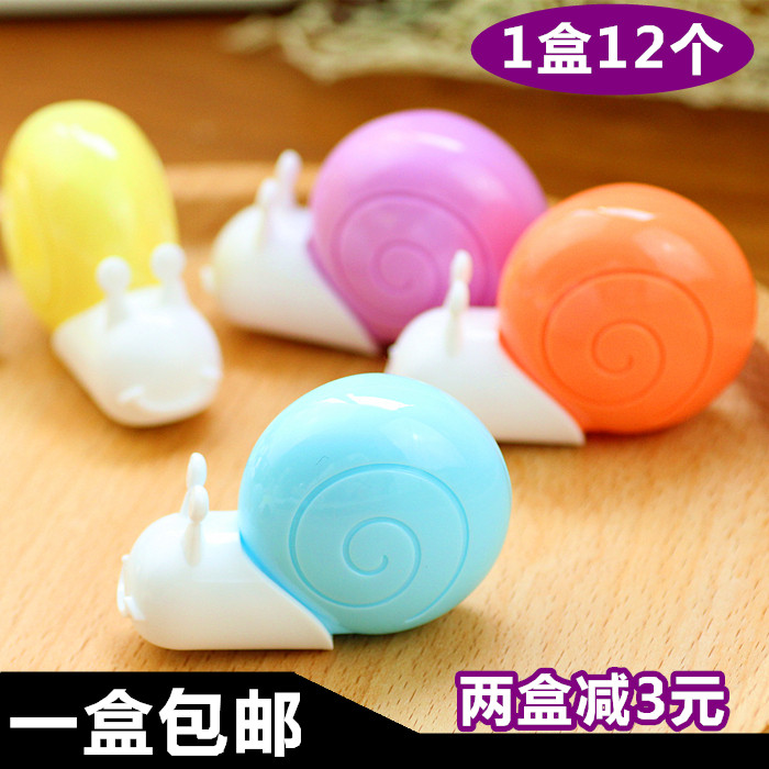 ● Chenguang stationery creative animal correction with cute snail modification with student coated change with correction belt