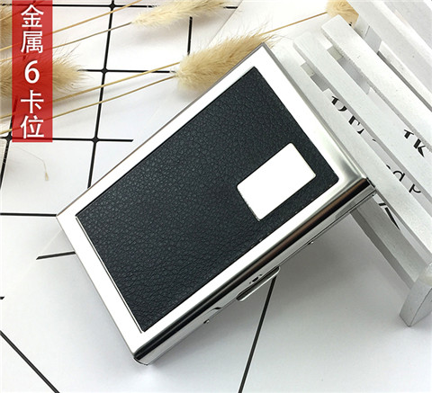 Gói thẻ kim loại siêu mỏng châu Âu và châu Mỹ 2018 dành cho nam gói thẻ nhỏ gọn cao cấp dành cho nữ ví gucci nam