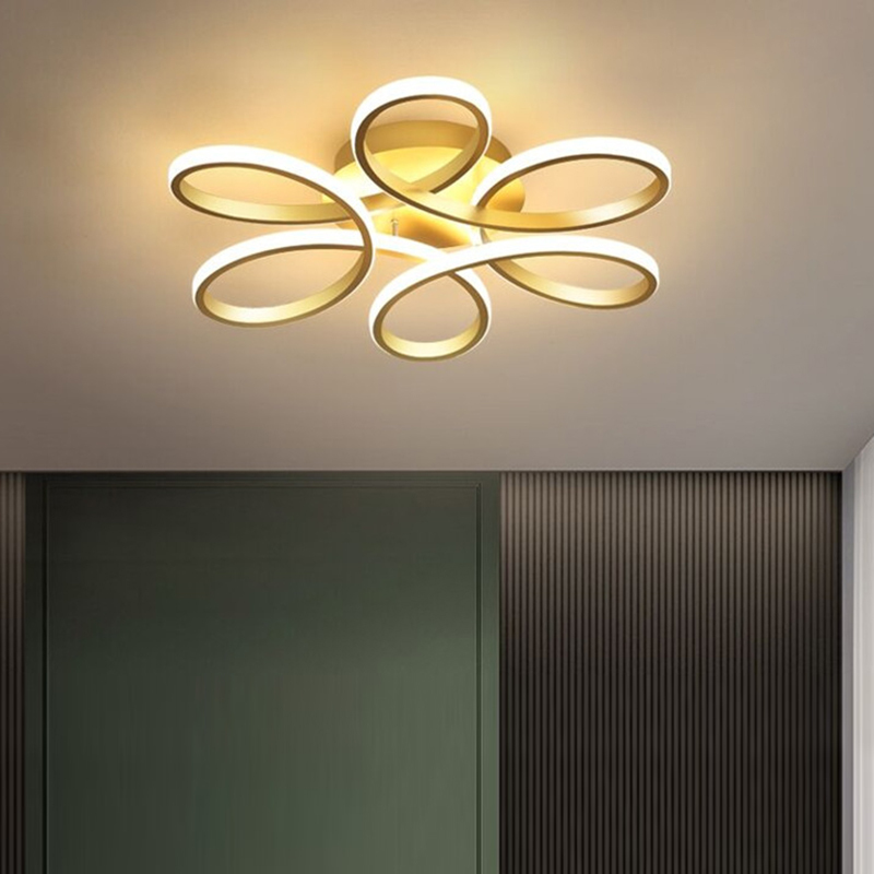 Full-Spectrum Eye-Protection Living Room Light Luxury Modern 2026 New Model Beauty Salon Petal Led Master Bedroom Ceiling Light Fixture Full-Spectrum Eye-Protection Living Room Light Luxury Modern 2026 New Model Beauty Salon Petal Led Master Bedroom Ceiling Light Fixture