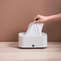 Household living room simple plastic paper suction storage tissue box Desktop coffee table Car home creative cute paper suction tube