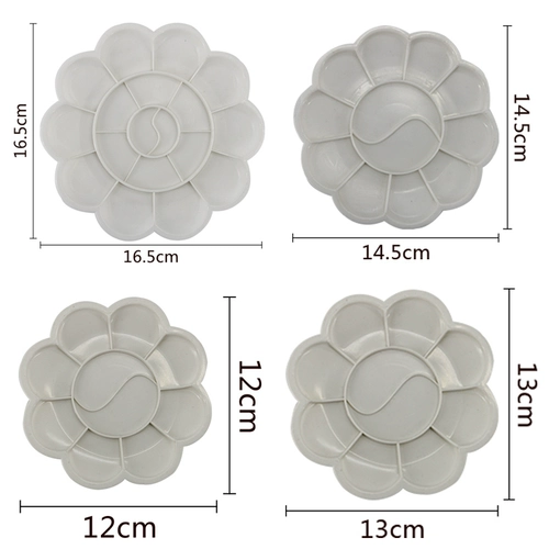Детская пластиковая палитра, художественная пигментированная акварель, кисть с аксессуарами для тонирования для школьников для рисования, граффити