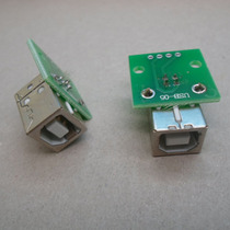 USB-B type female seat USB square Port USB socket D type port Printer Interface USB-B mother holder with board