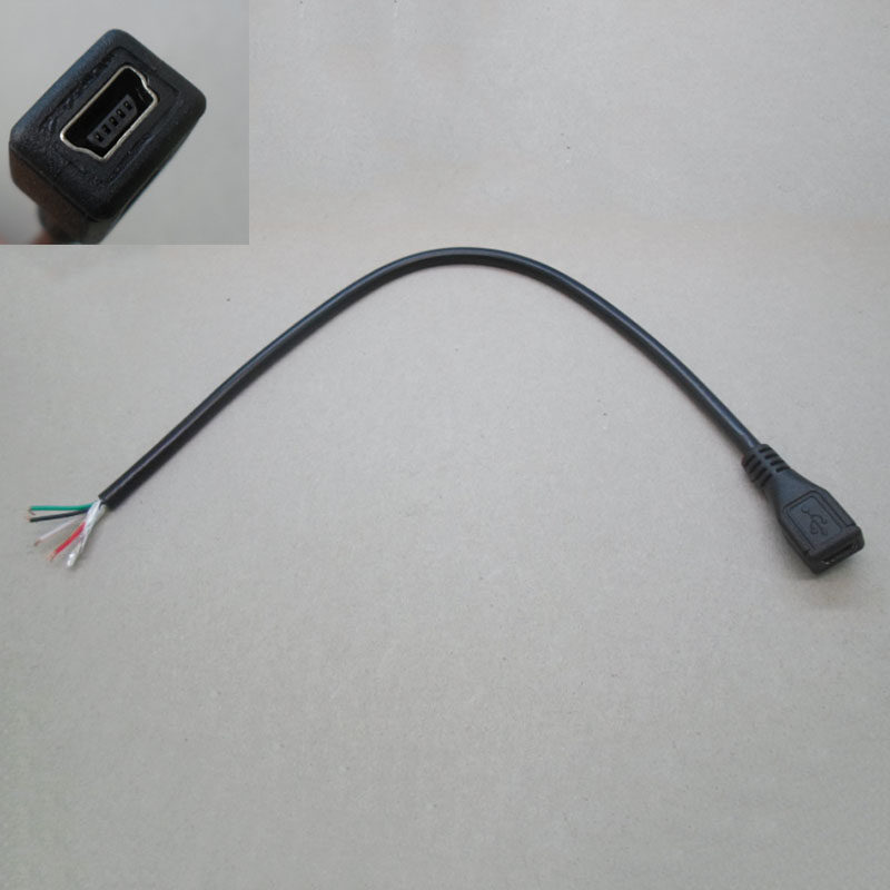 mini USB motherhead line Mini T mouth USB motherhead MINI MOTHER HEAD V3 MOTHER HEAD LINE FOUR CORE WITH SHIELD