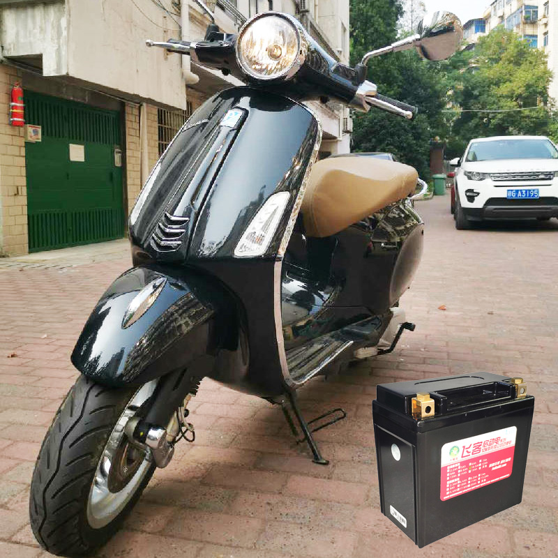 12V Motorcycle Flying Passenger Lithium Battery Bijo Vespa150 LX Typhoon Metropolitan CITY FLY 150 General-Taobao