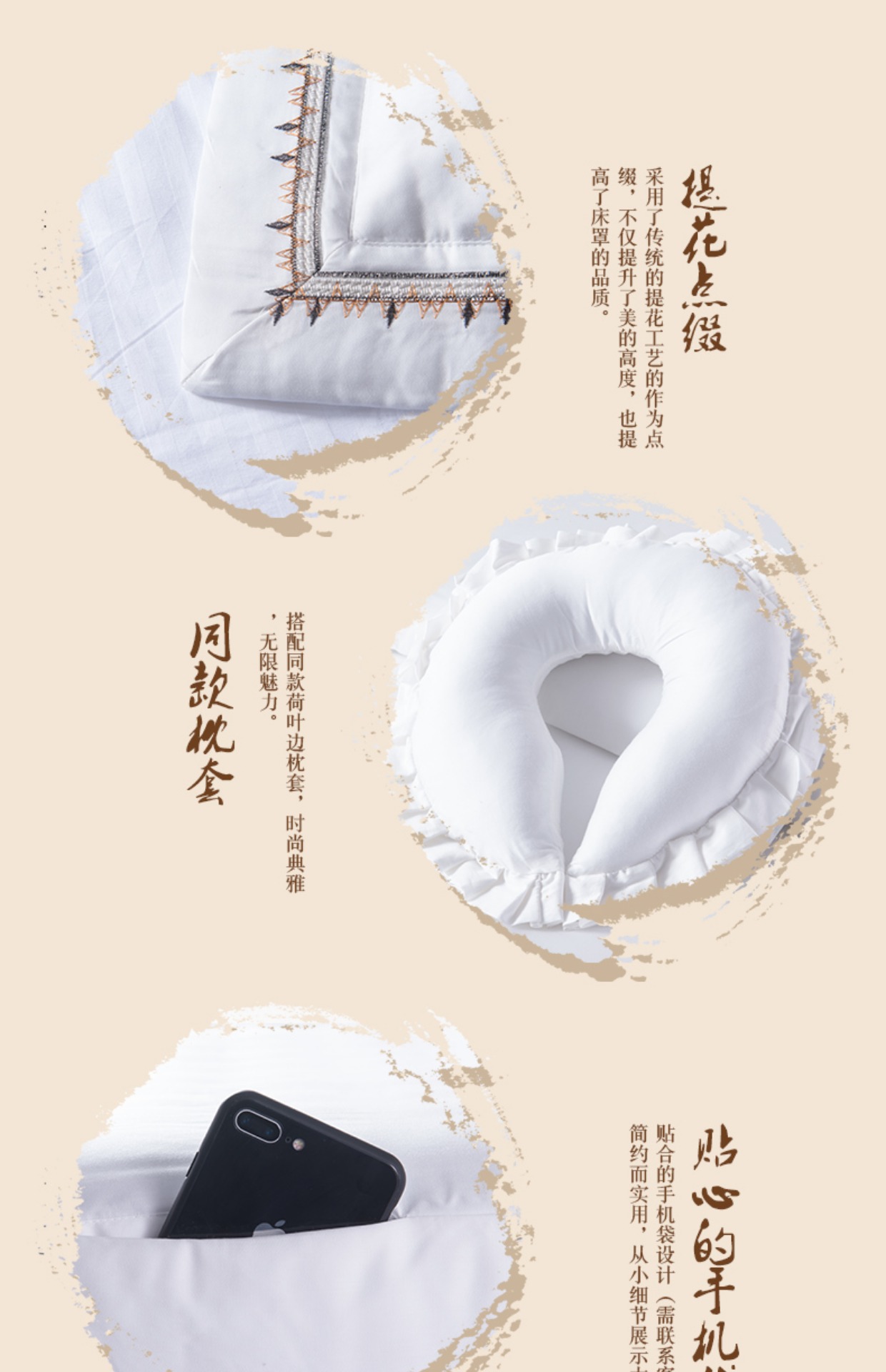 Festoons quay Beauty khăn trải giường denim bedspread vẻ đẹp giường massage thẩm mỹ viện nhỏ gọn dành riêng gia đình bốn custom-made - Trang bị tấm ga giường spa đẹp
