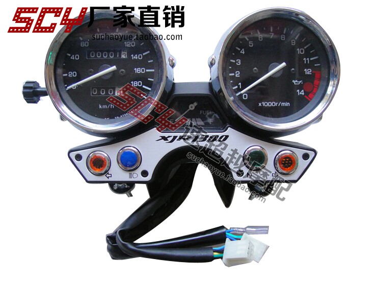Motorcycle accessories retrofit XJR1300 89-97 meter assembly kilometer table assembly 