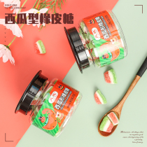 Watermelon Gum Soft Gum Cool Watermelon Rubber Gummy QQ Candy Guanzoo Snacking Candy