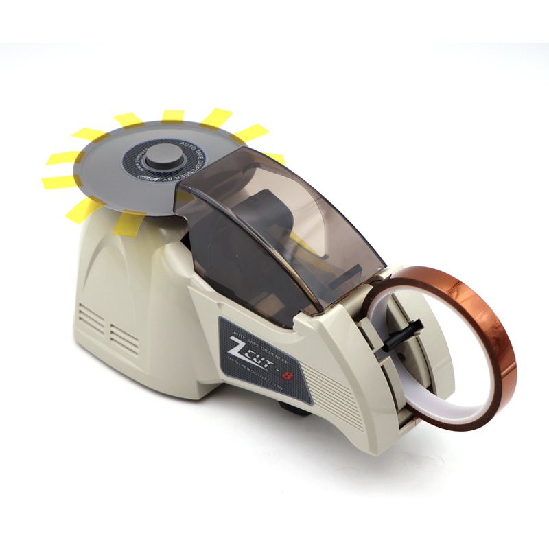 ZCUT - 8 disc glue machine high temperature transparent adhesive tape cutting machine automatic narrow sealing cutting machine