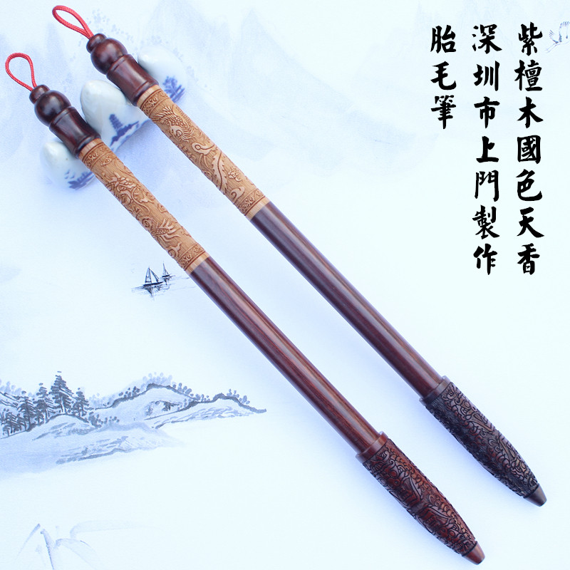 Fetal brush umbilical cord chapter on-site production of full moon commemorative Shenzhen door-to-door haircut hair hair pen custom fetal hair stamp