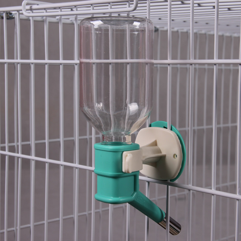 Drinking water head -- small dog with cage accessories stainless steel water nozzle not leaking herchy can be matched with airbox
