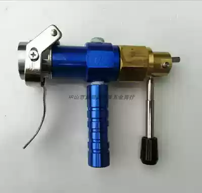 Stainless Steel Head Wrench Type Quick Inflatable Guns Joint for Pressure Testing for Refrigeration Industry KCQ-E-B Easy