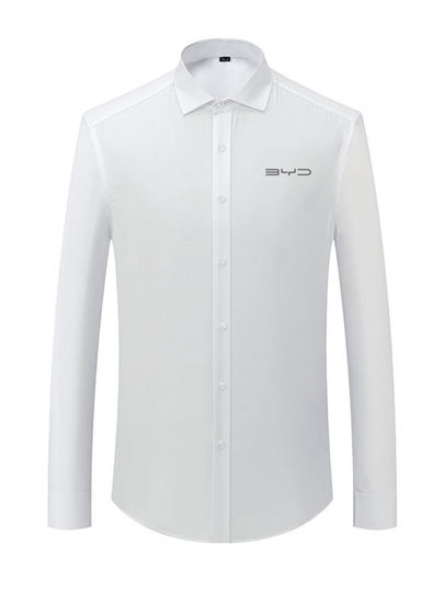 新款比亚迪衬衣BYD海洋网新标4S店汽车销售衬衫免烫透气职业套装