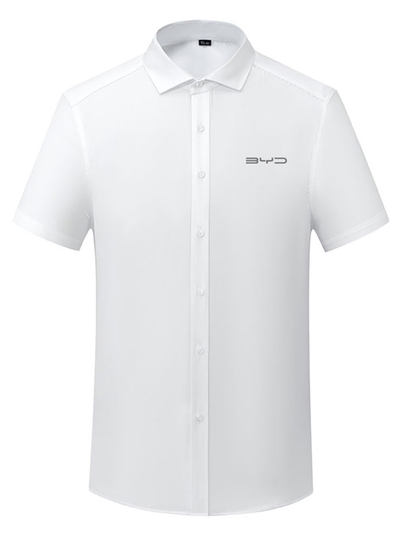 新款比亚迪衬衣BYD海洋网新标4S店汽车销售衬衫免烫透气职业套装