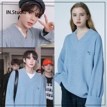 Bloggers recommend 1THE9 Kim Joon-suk NCT Kim Do-young~19 autumn WAIKEI wool sweater