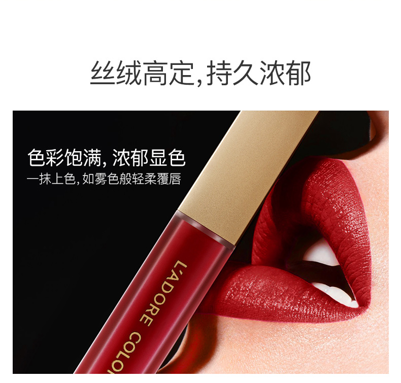 Tô màu môi men nữ sinh viên mô hình nhung mờ son bóng giữ ẩm kéo dài không đánh dấu cốc không dính son môi đích thực - Son bóng / Liquid Rouge 	son bóng the balm	