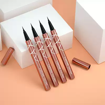 Color color eyeliner pen, water-resistant, sweat-resistant, not easy to fade eyeliner novice beginner