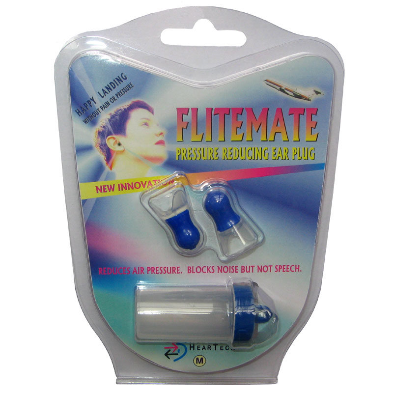 以色列FliteMate 飞机耳塞 坐飞机缓耳朵疼 航空耳塞减压耳塞 M号