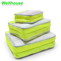   Travel storage bag set double-layer clothing underwear storage bag Business travel clothes finishing bag