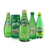 Французский Perrier Paris Water Grapefruit Blue Lemon Flavor Fruit Juice Sulfu Water Bubble Water Prook 330 мл24 бутылка полная коробка