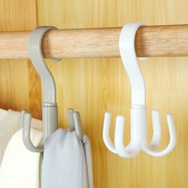 4-claw adhesive hook bag rack hanger dormitory adhesive hook schoolbag hook wardrobe storage rack hook hanging clothes artifact