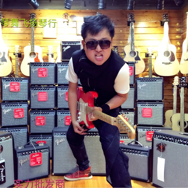 Fender Fanta Champion 20 watts electric guitar speaker with effect device Peripheral specials