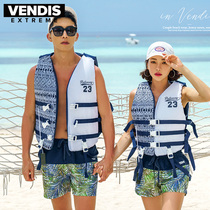 Quick-drying beach shorts Hot spring loose swimming trunks Men and women couples surf diving seaside vacation anti-embarrassment can be in the water