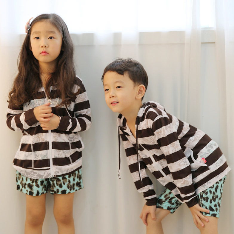 VENDIS EXTREME thin children's parent-child sunscreen clothes Air conditioning shirt Men and women's long-sleeved hooded jacket