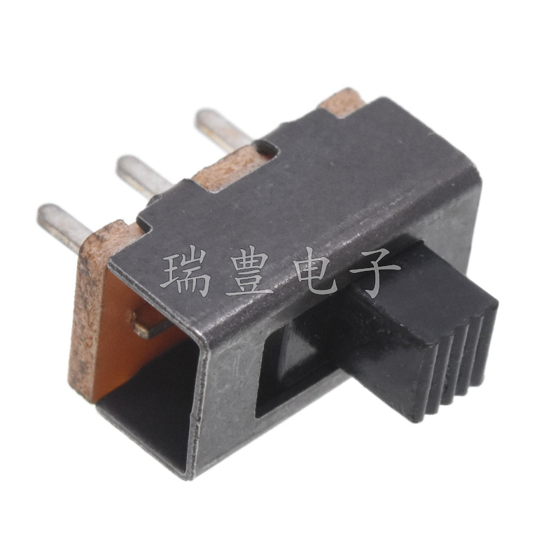 SS12F17GB3 Two - step dial switch 3 4 5 6MM handle high single - row three - foot cross - handle black straight plug