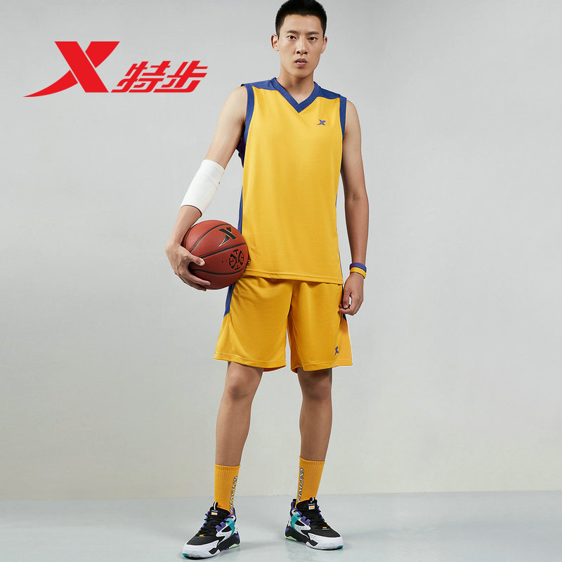 Special Step Basketball Suit Men's 2022 Summer New Light Slim Vest Sleeveless T-shirt Shorts Sportswear two-piece set