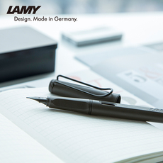 Ручка перьевая lamy德国凌美磨砂黑钢笔礼盒 狩猎系列墨水笔含墨水芯礼盒官方正品男女式商务办公签字圣诞节送礼礼物