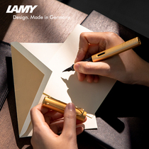 LAMY fountain pen Lingmei LX series metal aluminum rod ink pen 50th anniversary classic commemorative edition Send pen holder Official flagship store ink bag can be replaced birthday holiday gift custom can be lettered
