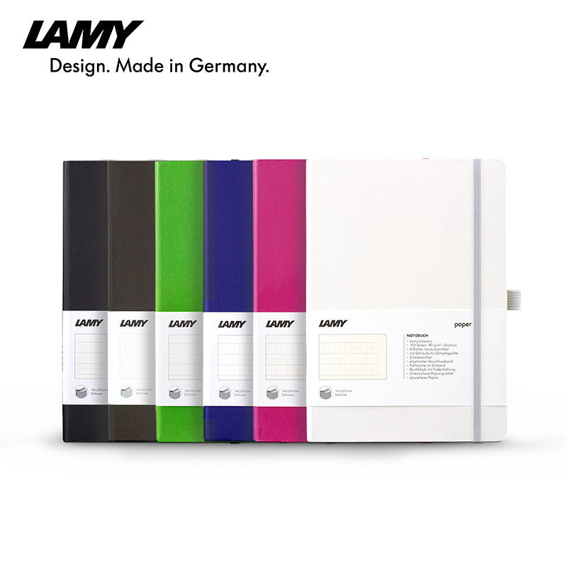 LAMY Germany Lingmei notebook Office meeting business notebook Made in Italy acid-free paper notepad A5A6 student diary hand book