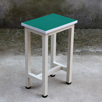 Line anti-static stool electronics factory workshop work stool square bench bench bench thickened steel manufacturer customization