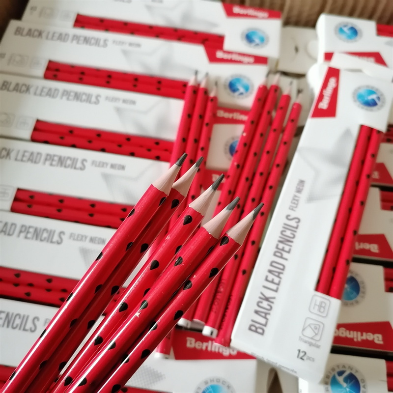 12 boxed outlet single HB pencil cute watermelon pattern student stationery elementary school student special pencil writing
