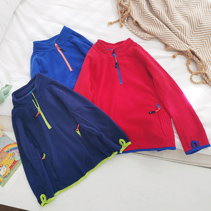 Spring and Autumn Short Fluff Children's Snowledge Costume Boy Girls Costume Winter Heating Clothes