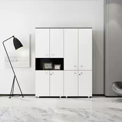 Lan Ran office simple modern wooden file cabinet Data cabinet File cabinet storage cabinet bookcase