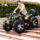 Квадроцикл Big and small bull ATV четырехколесный горный мотоцикл для бездорожья полноприводный электрический бензиновый вездеход ATV с автоматической коробкой передач mini 2