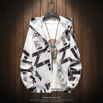 Summer sunscreen clothing men's ultra-thin breathable outdoor fishing couples skin clothing Korean version of sunscreen clothing women's size coat