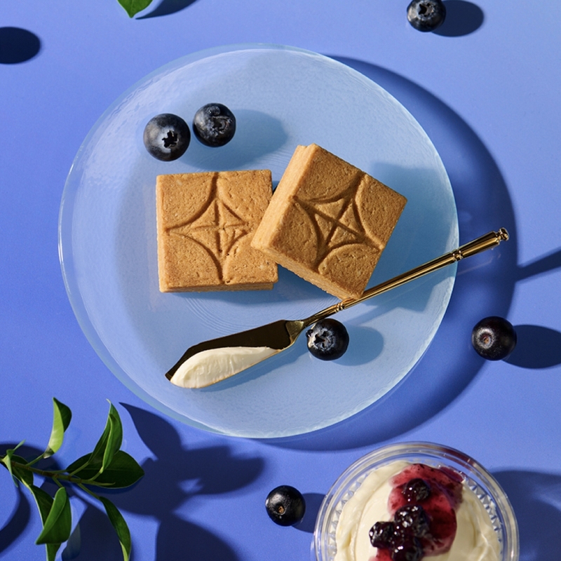 [In-Stock Blueberry Cheese New Flavor] Japanese Imported Press Butter Sand Cream Filling Limited Edition