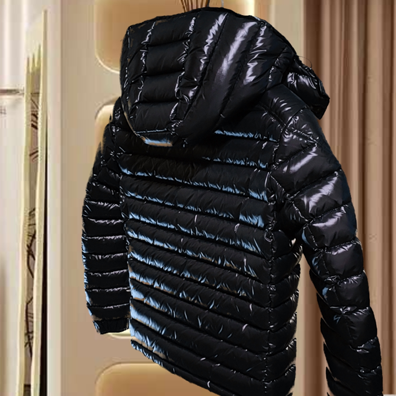 Authentic Emperor Tiger Brand Men's Short down Jacket, Lightweight and Stylish, High-End Winter White Goose down 23Dh/Jdy908