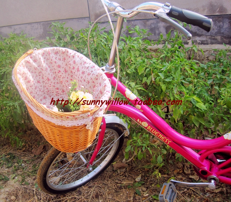 Panier pour vélo SUNNY WILLOW en vigne - Ref 2268379 Image 6