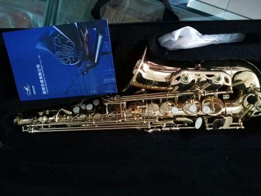 Big brand Tianjin Yunjiao flat E-key alto saxophone
